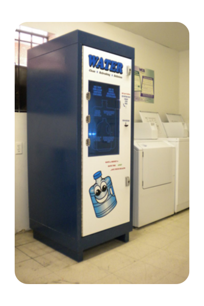 arjencia refillable water laundry room image