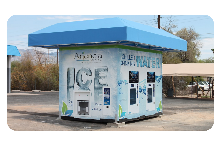 arjencia ice and water stand image